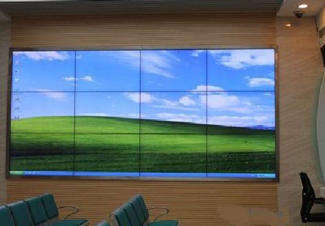 晋江液晶拼接屏的另类用法。